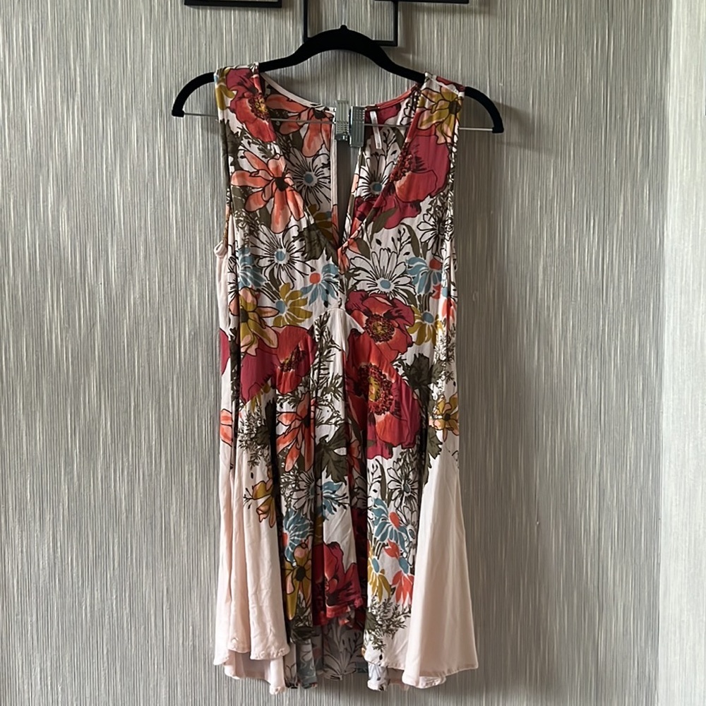 Free People Backyard Party Tunic Dress - Picture 6 of 8